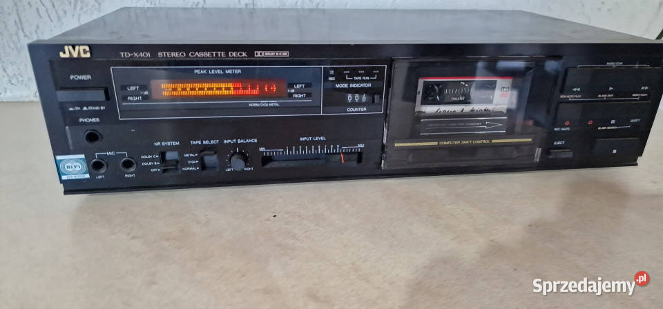 JVC TDX401 TD x401 Cassette Deck magnetofon Międzychód sprzedam