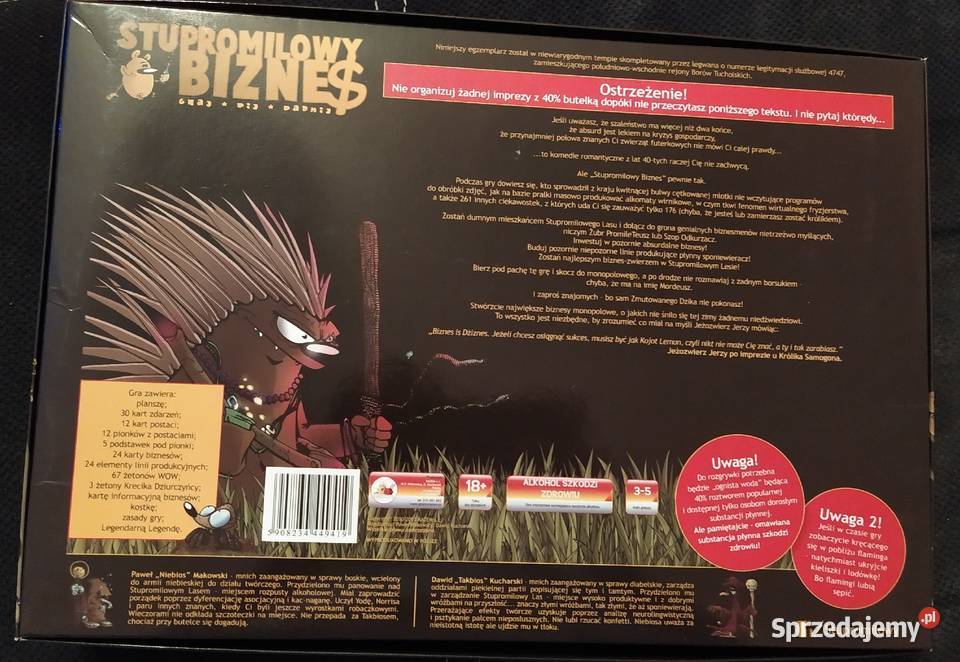 Gra Stupromilowy biznes mazowieckie Dąbrówka