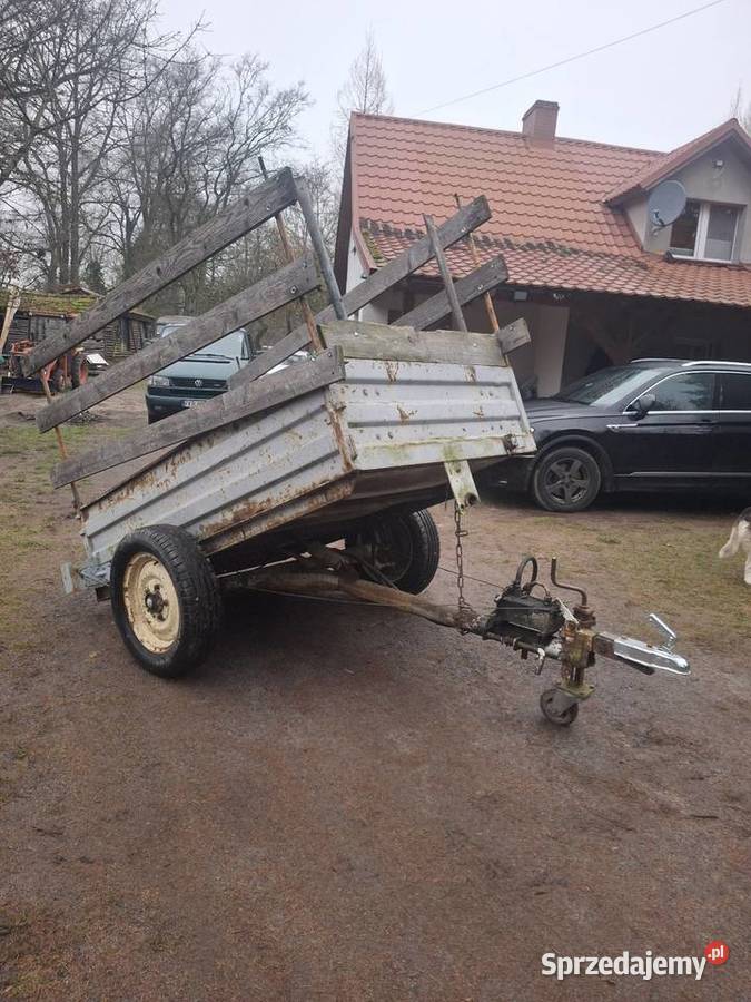 Przyczepka tz4k wywrotka minitraktorek ogrodowy Krosno Odrzańskie