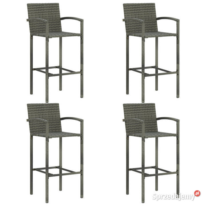 5cz zestaw mebli barowych do ogrodu rattan PE