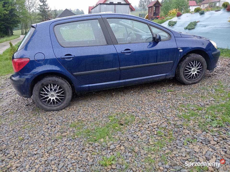 Peugeot 307 16 benzyna 170 przebiegu Rok produkcji 2003 Kąclowa