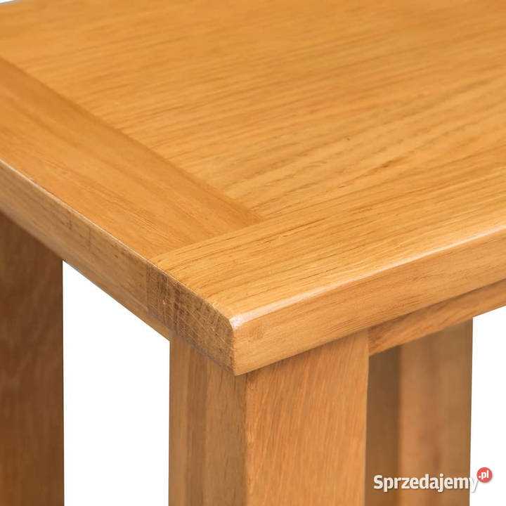 Stolik 27x24x37 lite drewno dębowe WM244207 Warszawa