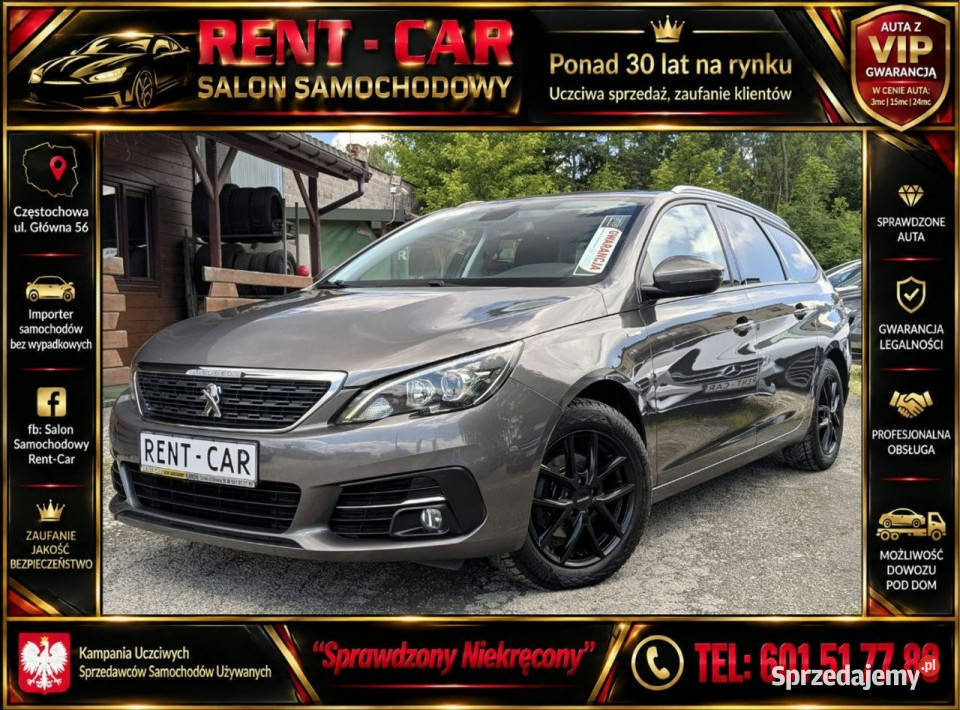 Peugeot 308 SW 15HDiSTYLEOPŁACONY Peugeot Częstochowa