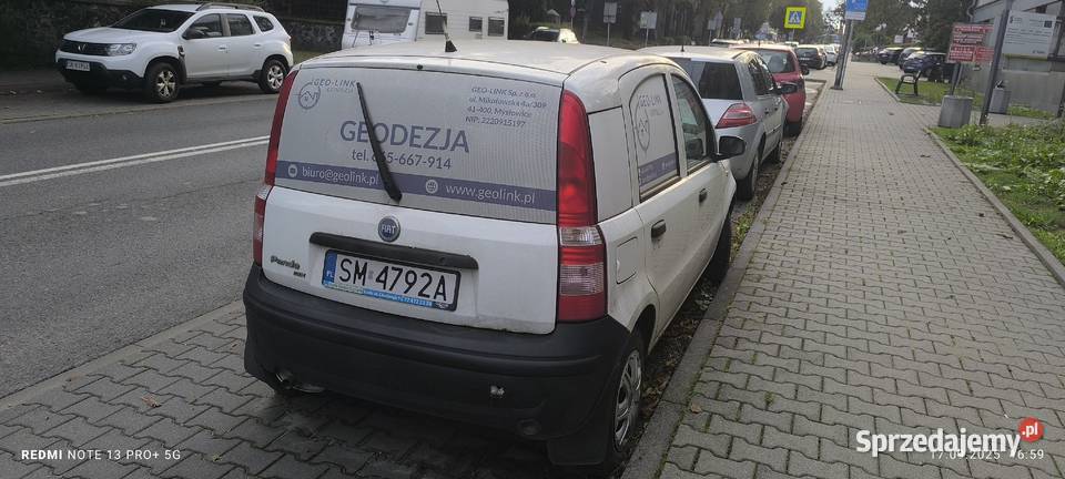 Fiat Panda 11 LPG VAN KLIMA śląskie Mysłowice
