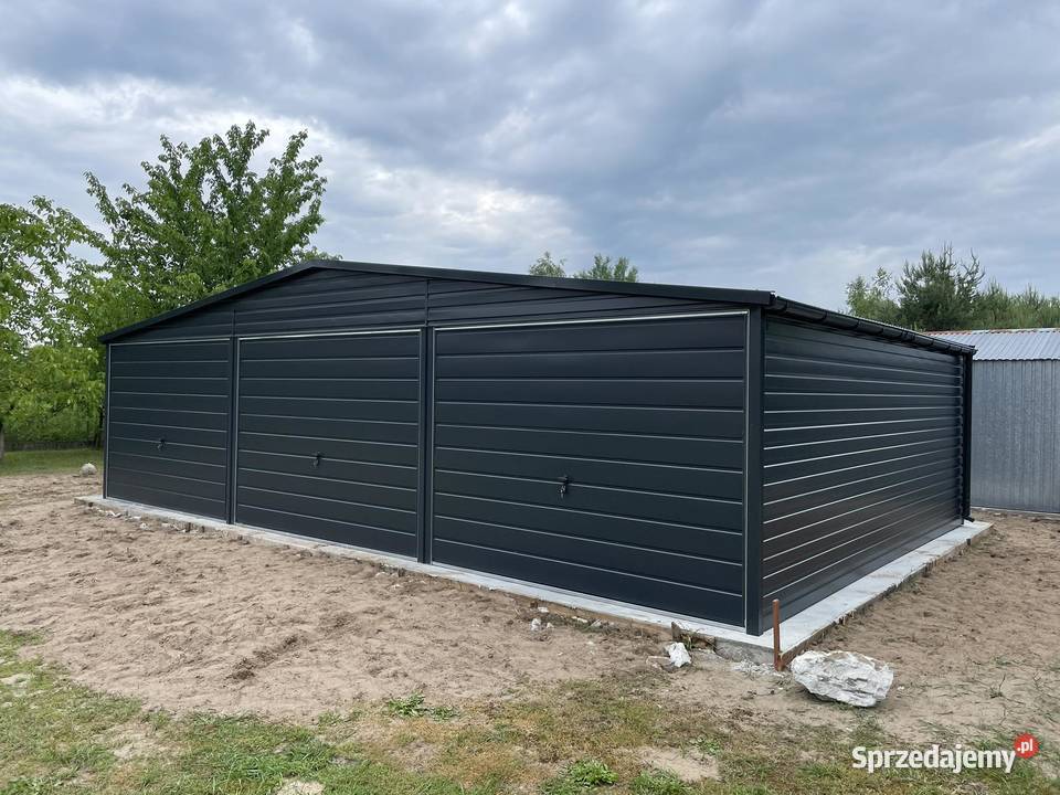 Garaż blaszany 9x5 Wzmocniony profilami Wejherowo