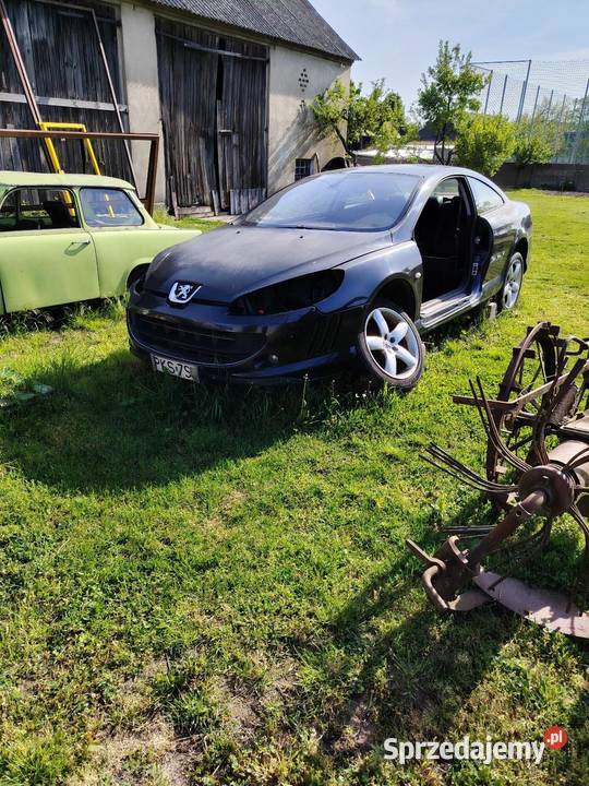 Peugeot 407coupe 27hdi na części w całości Rok produkcji 2007