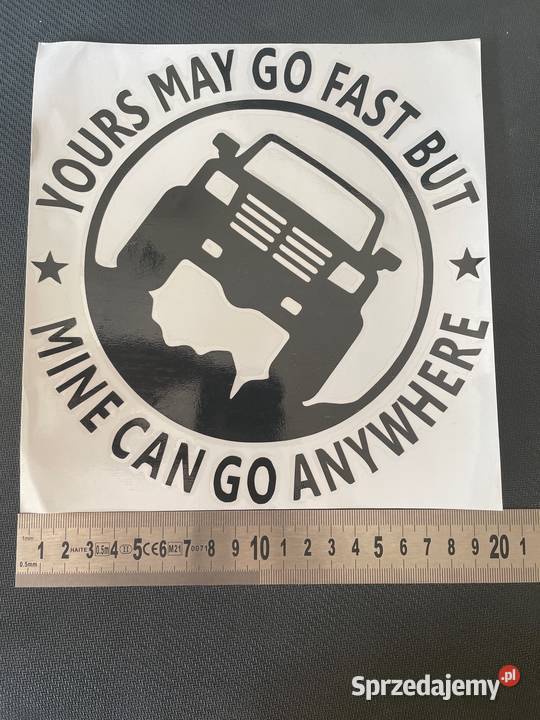 Naklejka OffRoad 20 4x4 Jeep Patrol Jimny Warszawa