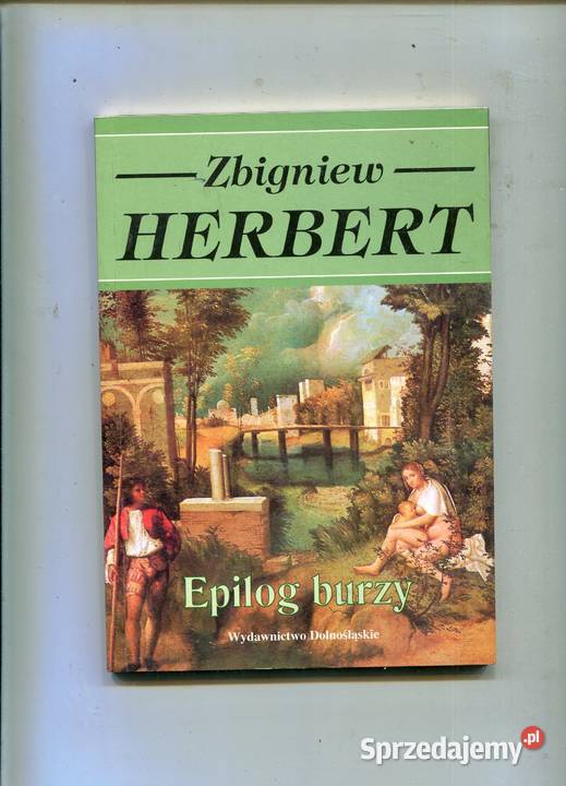Epilog Burzy Zbigniew Herbert zachodniopomorskie Szczecin
