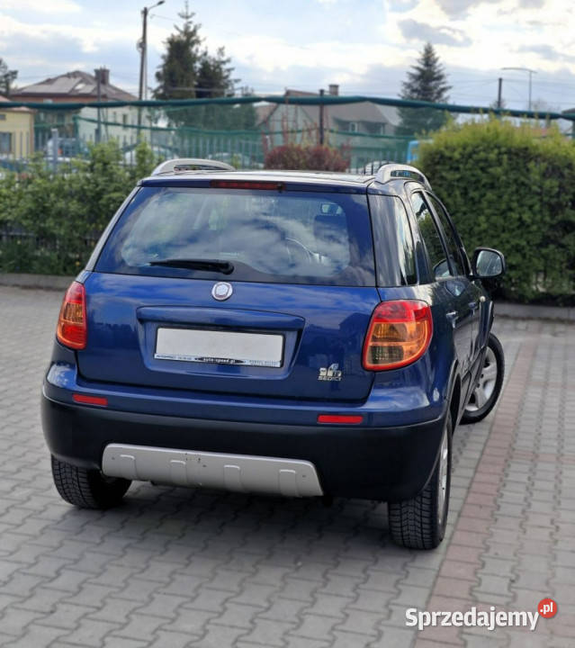 Fiat Sedici Klima Alu 4 x 4 Włoch benzyna+LPG Nowy Sącz