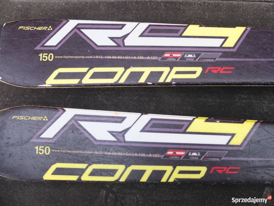 Narty Juniorskie Fischer RC4 WORLDCUP GS 150