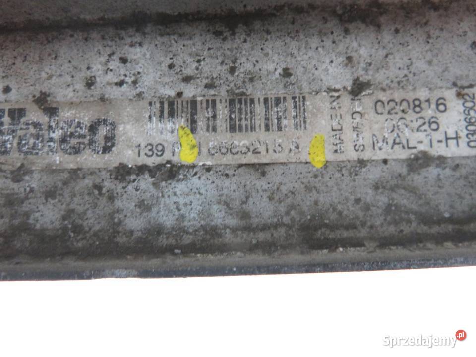 CHŁODNICA WODY VOLVO S80 I 20 T B 5204 T5