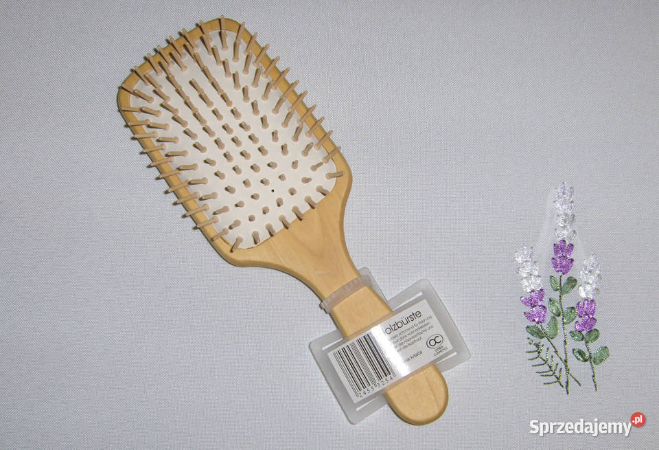 Drewniana szczotka do włosów paddle brush NOWA Łódź sprzedam