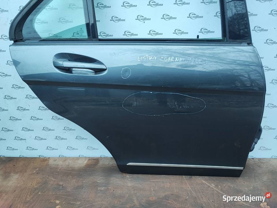 MERCEDES W204 07r drzwi prawe tył Drzwi Kielce