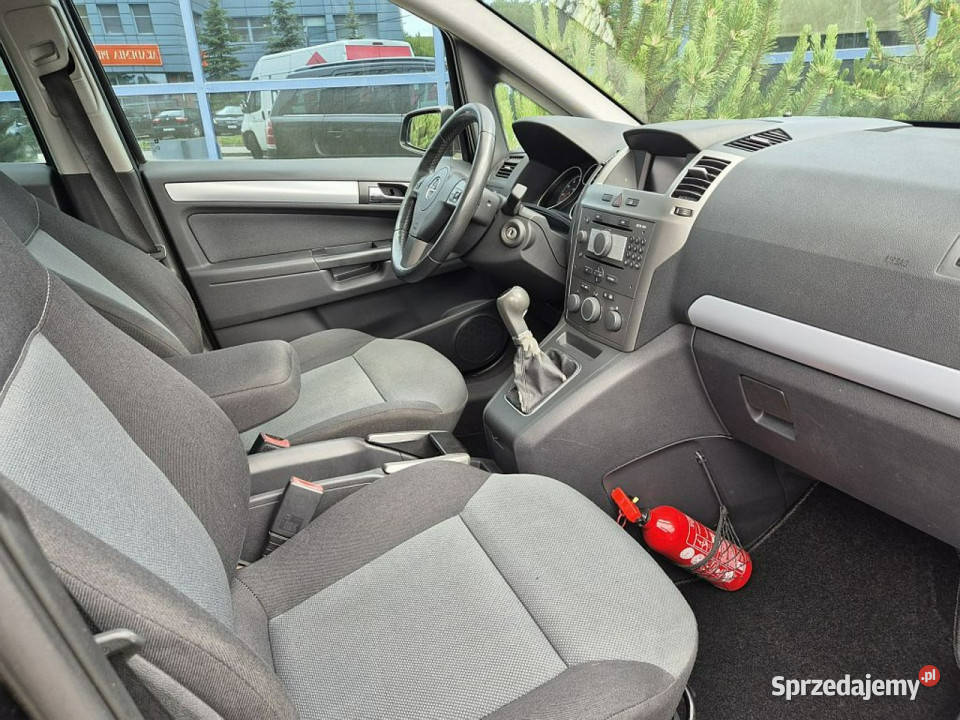 Opel Zafira GWARANCJA 18 BENZYNA LPG 7 osob lakier metallic Warszawa