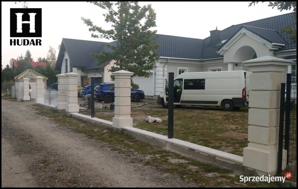 Słupy betonowe słupki stylowe dworkowe pałacowe Pozostałe dolnośląskie Wrocław