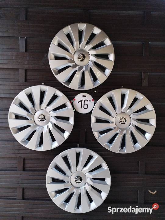 Kołpaki 16 Skoda różne modele ORYGINALNE Zielona Góra sprzedam