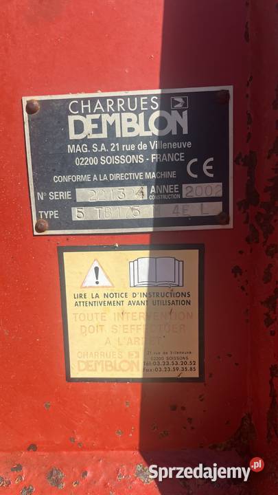 Plug DEMBLON TB 175 L Gostyń