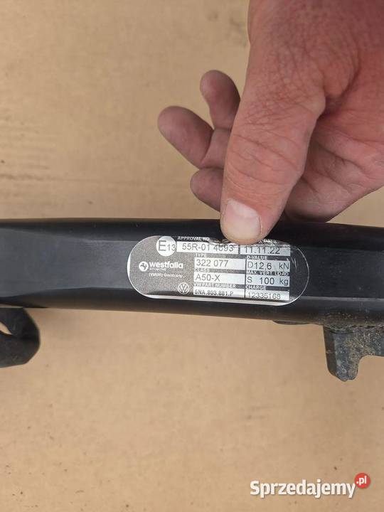 Hak holowniczy VW Tiguan II 5NA803881P sprzedam