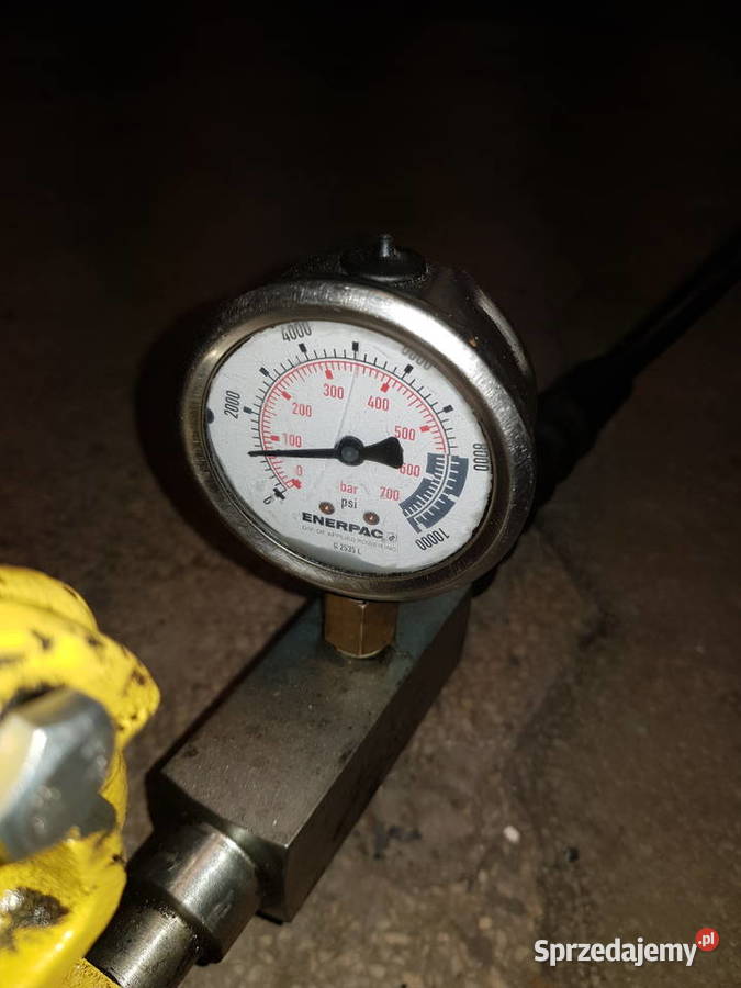 Enerpac zestaw podnośnik hydrauliczny 50 t plus