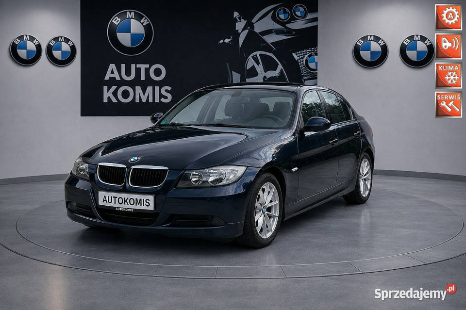 BMW 318 BMW 3 20i e90 Sedan Automat Ładna benzyna Wrocław