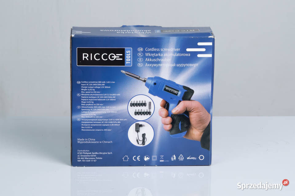 Mini Wkrętarka RICCO Legionowo