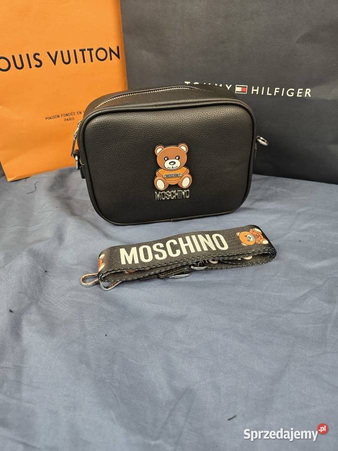 Kuferek moschino z misiem damska premium Dla kobiet Wadowice