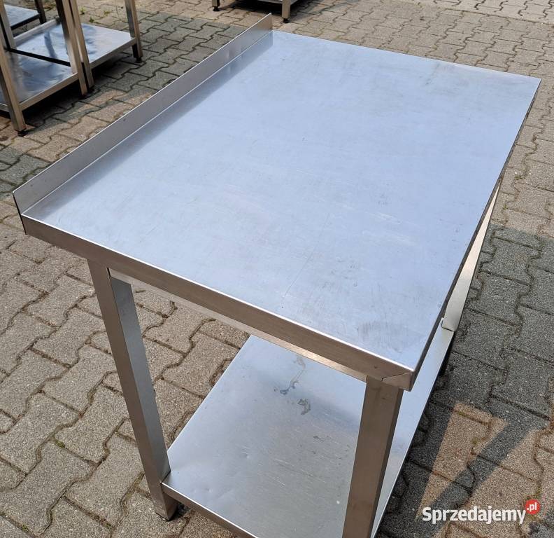 STÓŁ GASTRO Z PÓŁKĄ DORA METAL 806085 M895N wielkopolskie Nowe Skalmierzyce