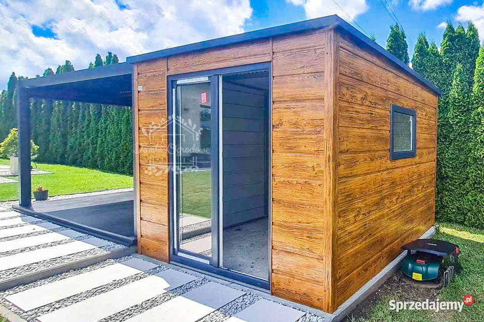 Domek Ogrodowy 2x25m Okno Drewnopodobny dach Ogród Jastrzębie-Zdrój sprzedam