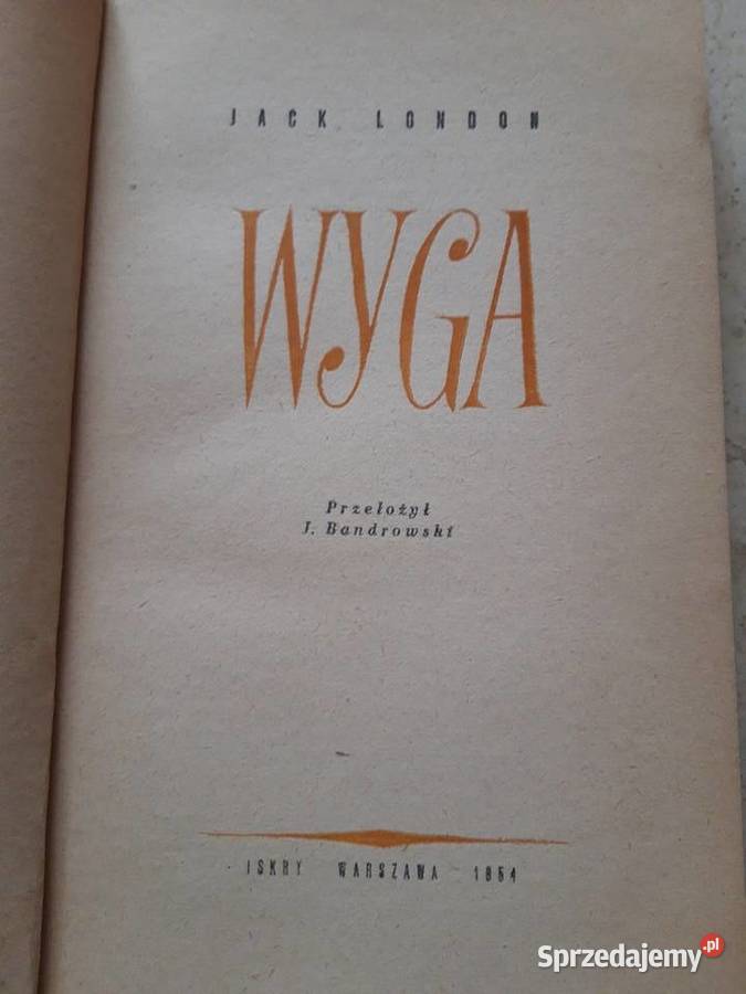 Wyga Jack London 1954