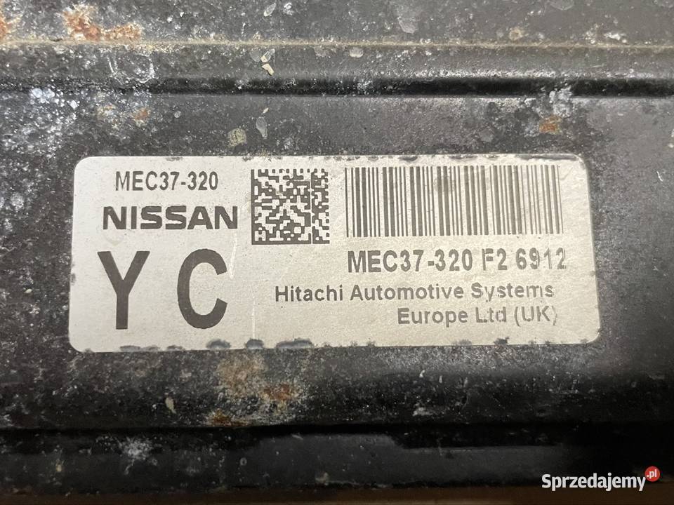 MEC37320 komputer sterownik silnika nissan micra osobowe Szczecin