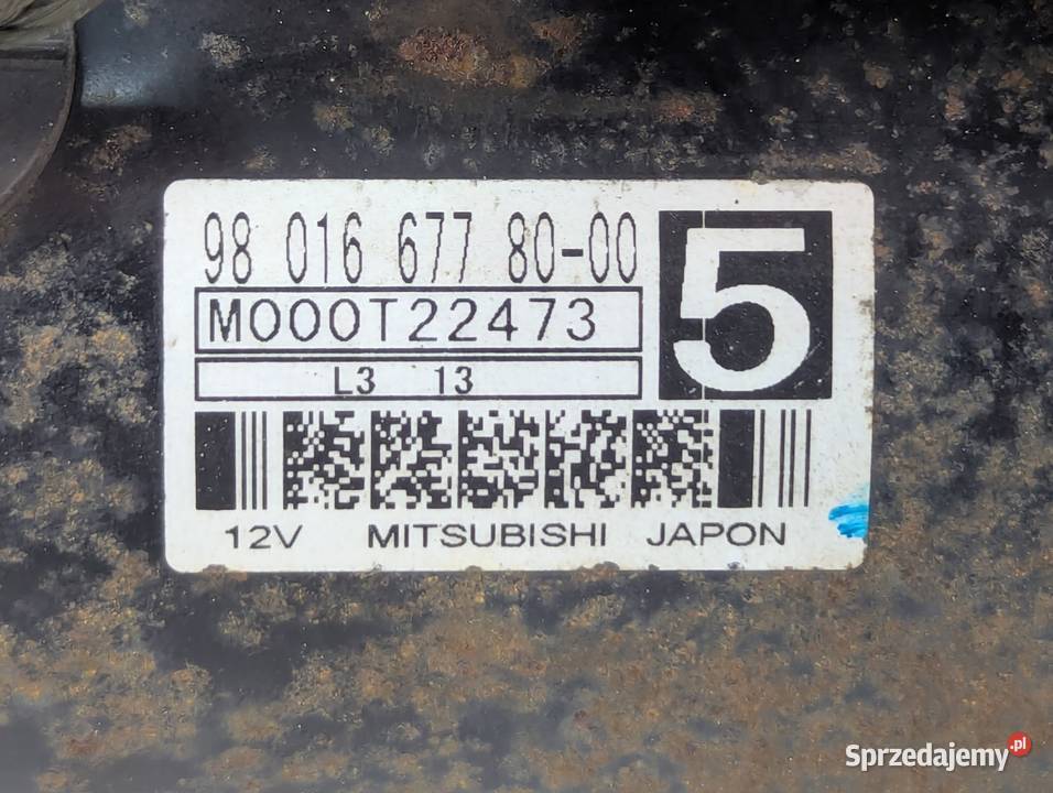 ROZRUSZNIK PEUGEOT 5008 9801667780 M000T22473 Białystok