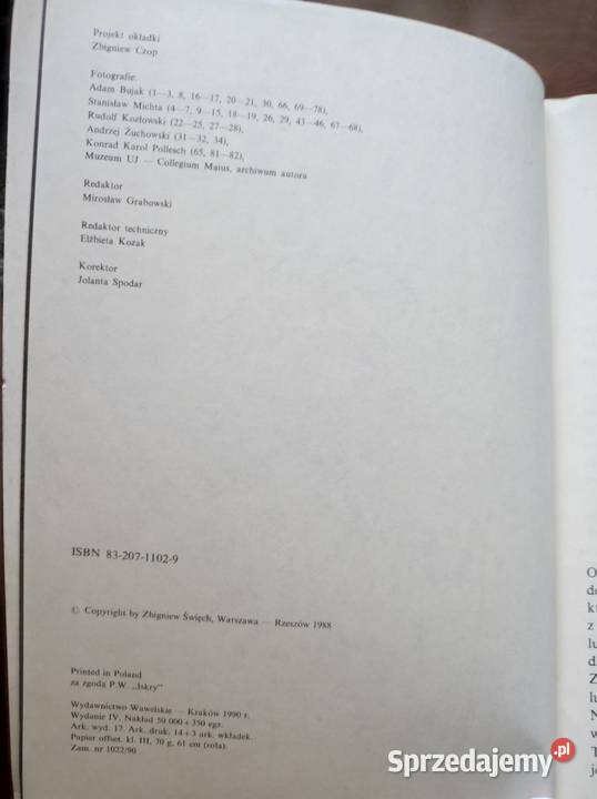 Zbigniew Święch Klątwy mikroby i uczeni Rok wydania 1990 Kielce sprzedam