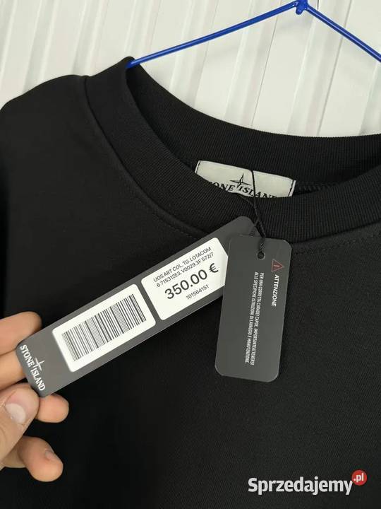 Bluza Stone Island czarna kolekcja 2024 mazowieckie