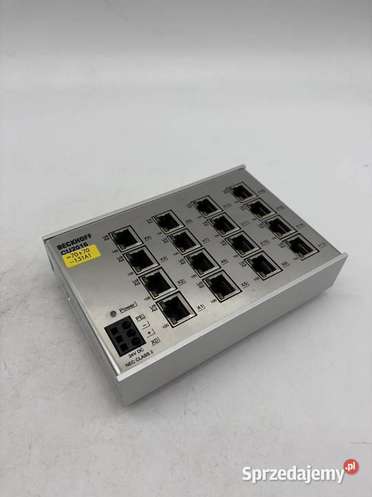 Beckhoff CU20160000 16Port Switch Warszawa
