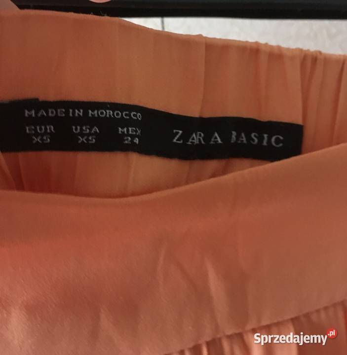 ZARA spodnie luźniejsze dłuższy krok wyższy stan wielkopolskie Leszno