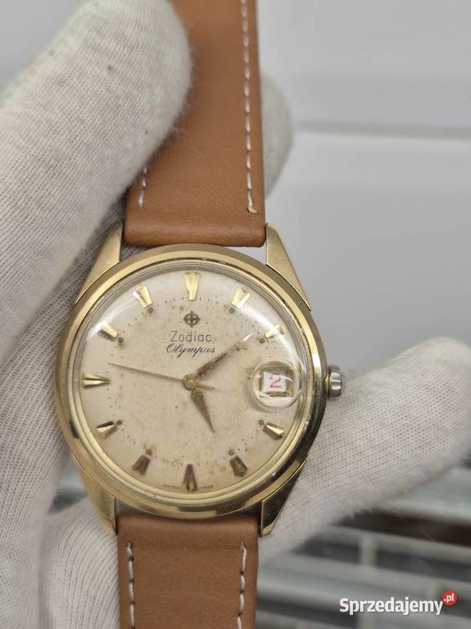 Zabytkowy zegarek Zodiac Olympos automatic Chorzów