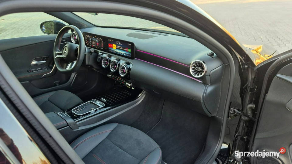 Mercedes A 200 Salon Pakiet AMG Line Przebieg Zarejestrowany w Polsce wielkopolskie Suchorzew