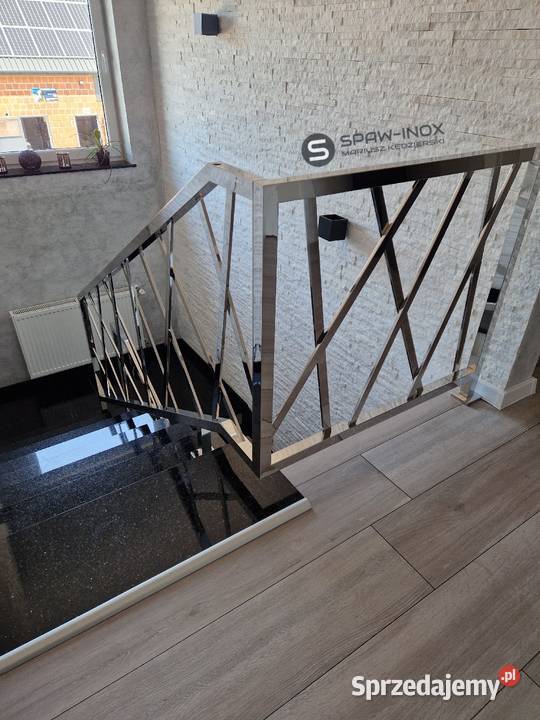 Balustrady nowoczesne stali nierdzewna poręcze i Kalisz