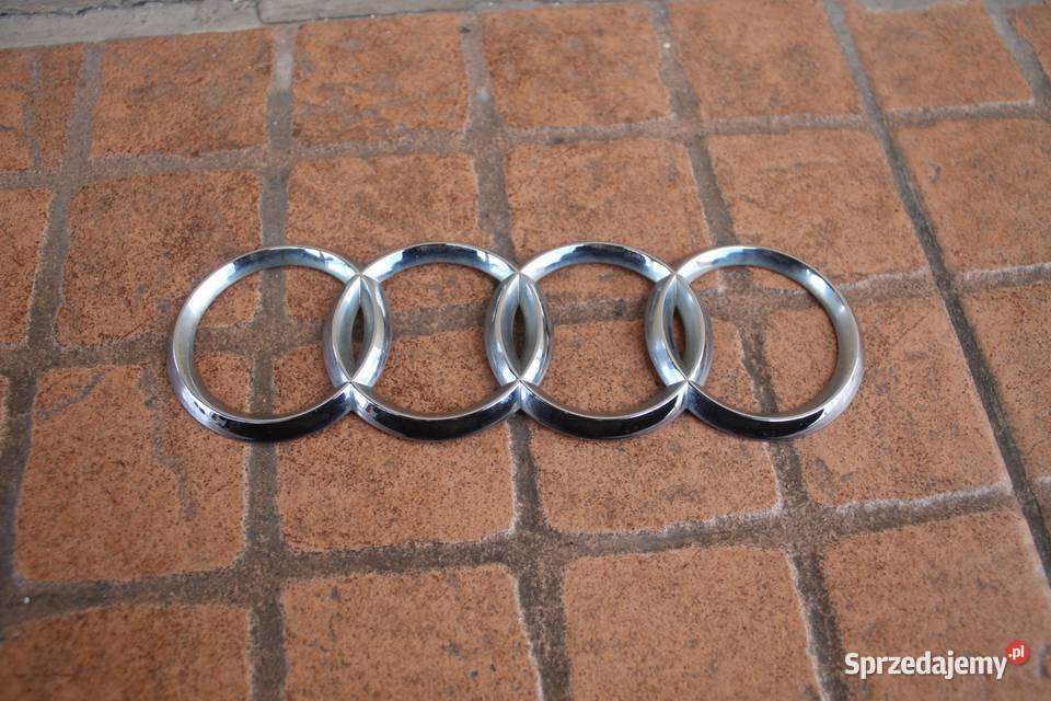 ZNACZEK EMBLEMAT KLAPY TYŁ AUDI A4 B6 wielkopolskie