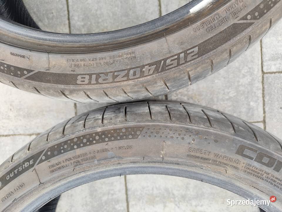 OPONY LETNIE 21540 R18 Samochodowe Rzeszów
