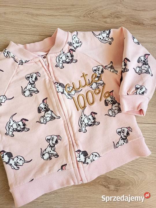 Bluza dziecięca różowa 101 Dalmatyńczyków 92 Płock