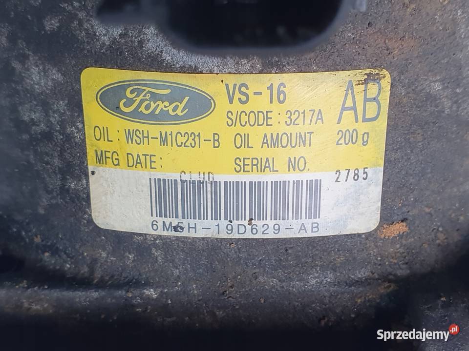 SPRĘŻARKA KLIMATYZACJI Ford C Focus II 18 16V Chełm