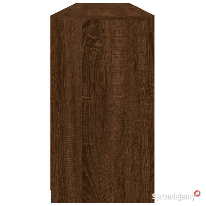 Szafka z oświetleniem LED brązowy dąb 162x37x67 Warszawa