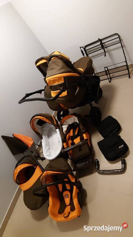 Wózek bliźniaczy Dorjan Danny Sport Twin Metal Lublin