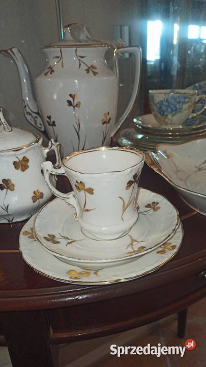 Patera na nodze Tirschenreuth Porcelana i szkło