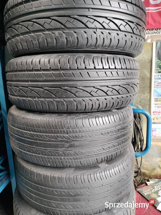 Felgi aluminiowe 15 4x1143 z oponami oryginalne Nysa