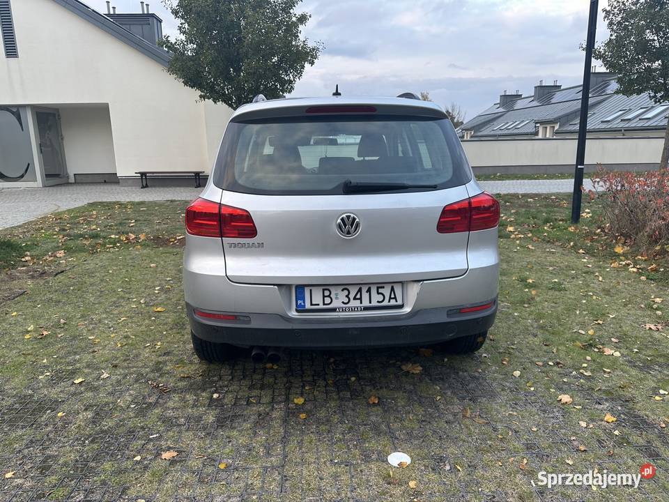 Tiguan uszkodzony bok światła do jazdy dziennej lubelskie Biała Podlaska