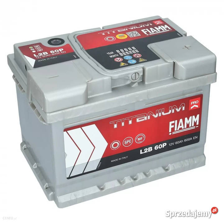 Akumulator FIAMM TITANIUM PRO 12V 60Ah 600A podlaskie Łomża sprzedam