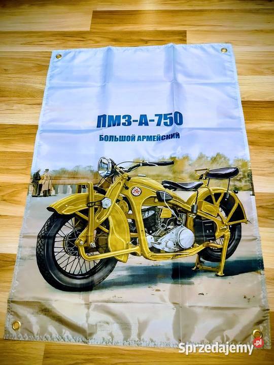 Baner plakat do garażu salonu warsztatu Ural BSA Gniezno sprzedam