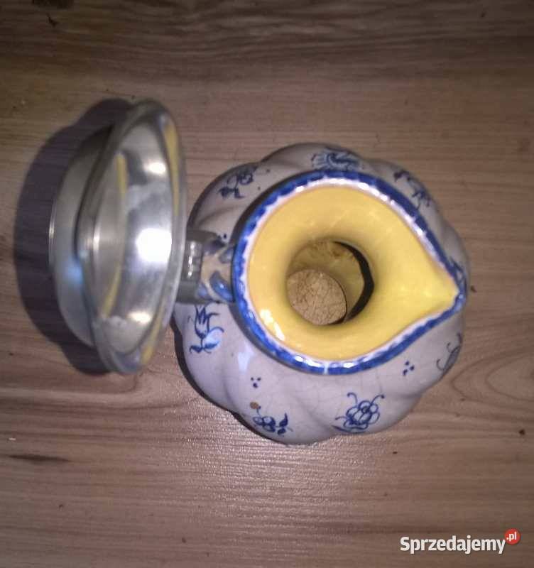 Dzbanek z pokrywką Amforka Karafka ceramiczna Kraków sprzedam